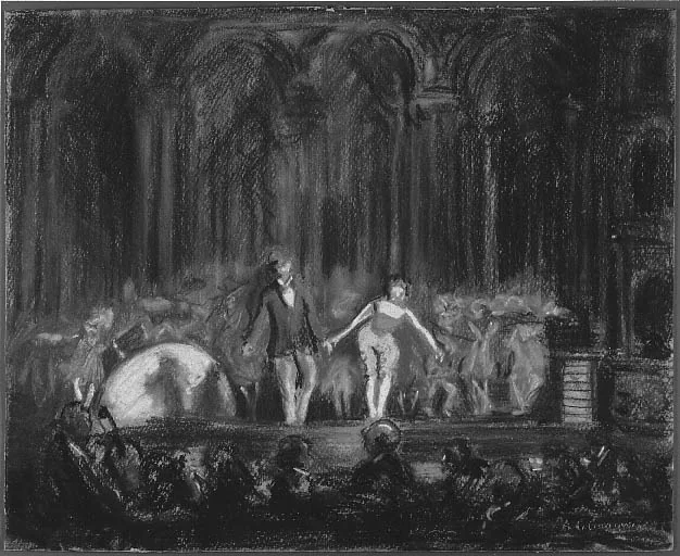 Broadway Burlesque, detail