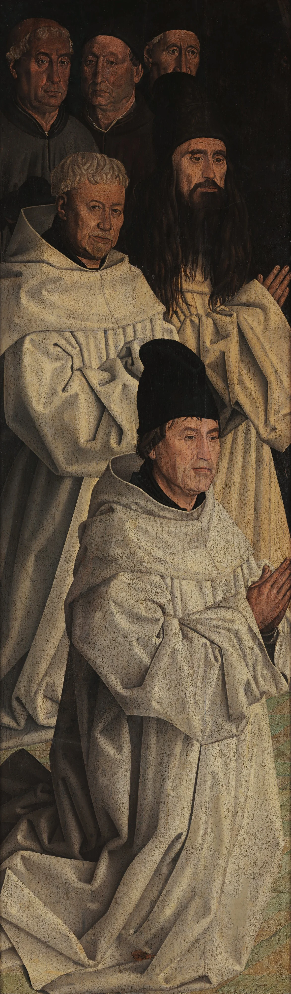 Saint Vincent Panels, first panel, detail