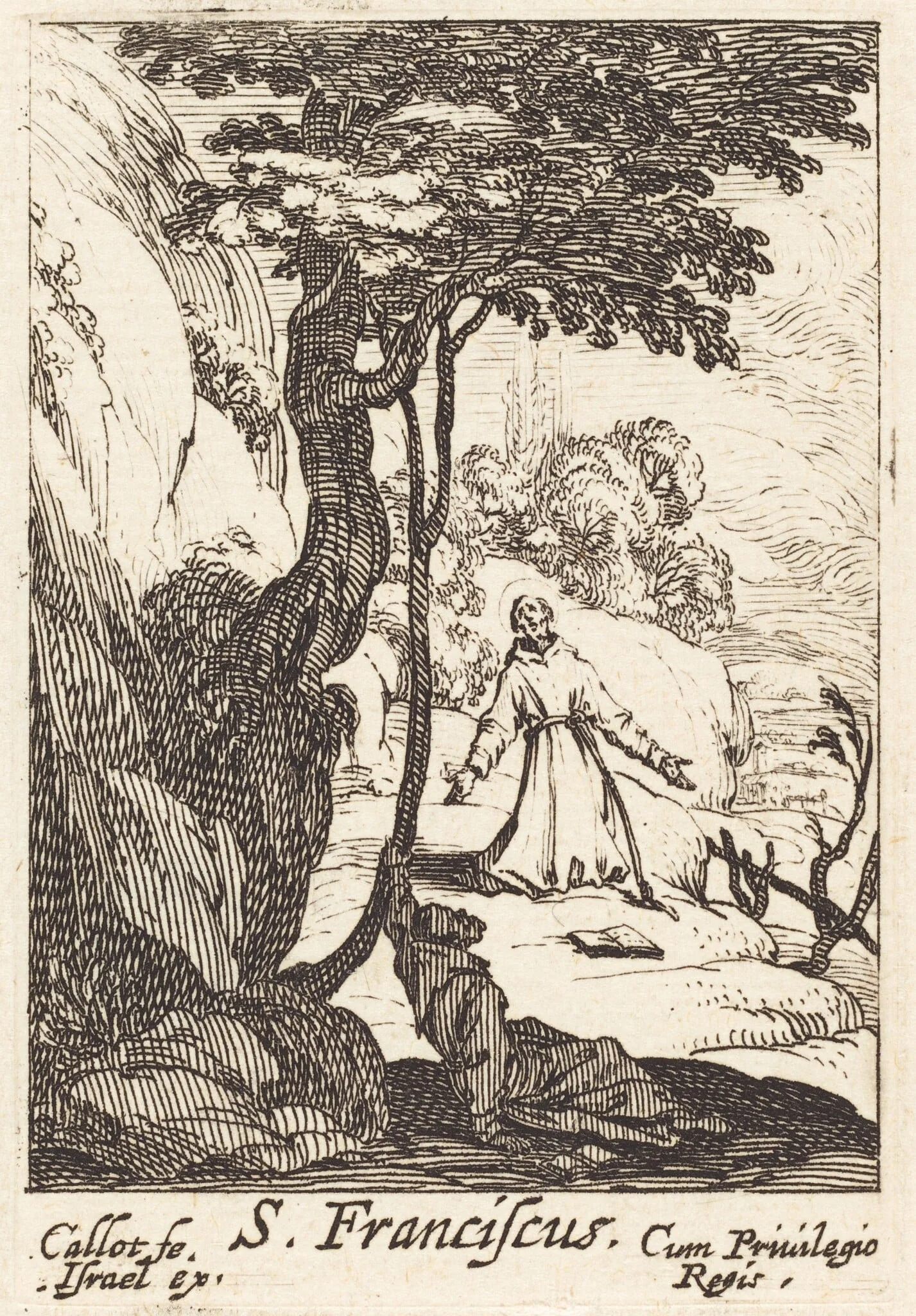 Saint Francis, detail