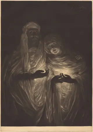 The Apparition, by James Jacques Joseph Tissot, ink, 1885
