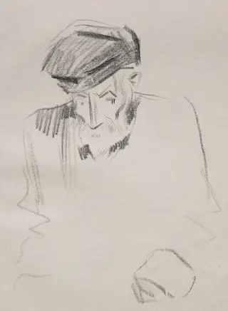 Pierre Auguste Renoir, by Jean-Louis Forain, 1905