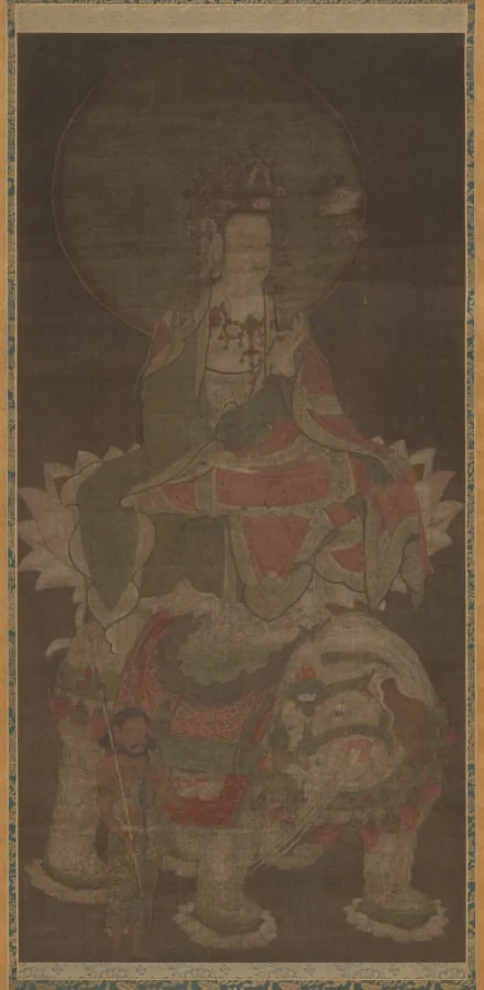 Samantabhadra, detail