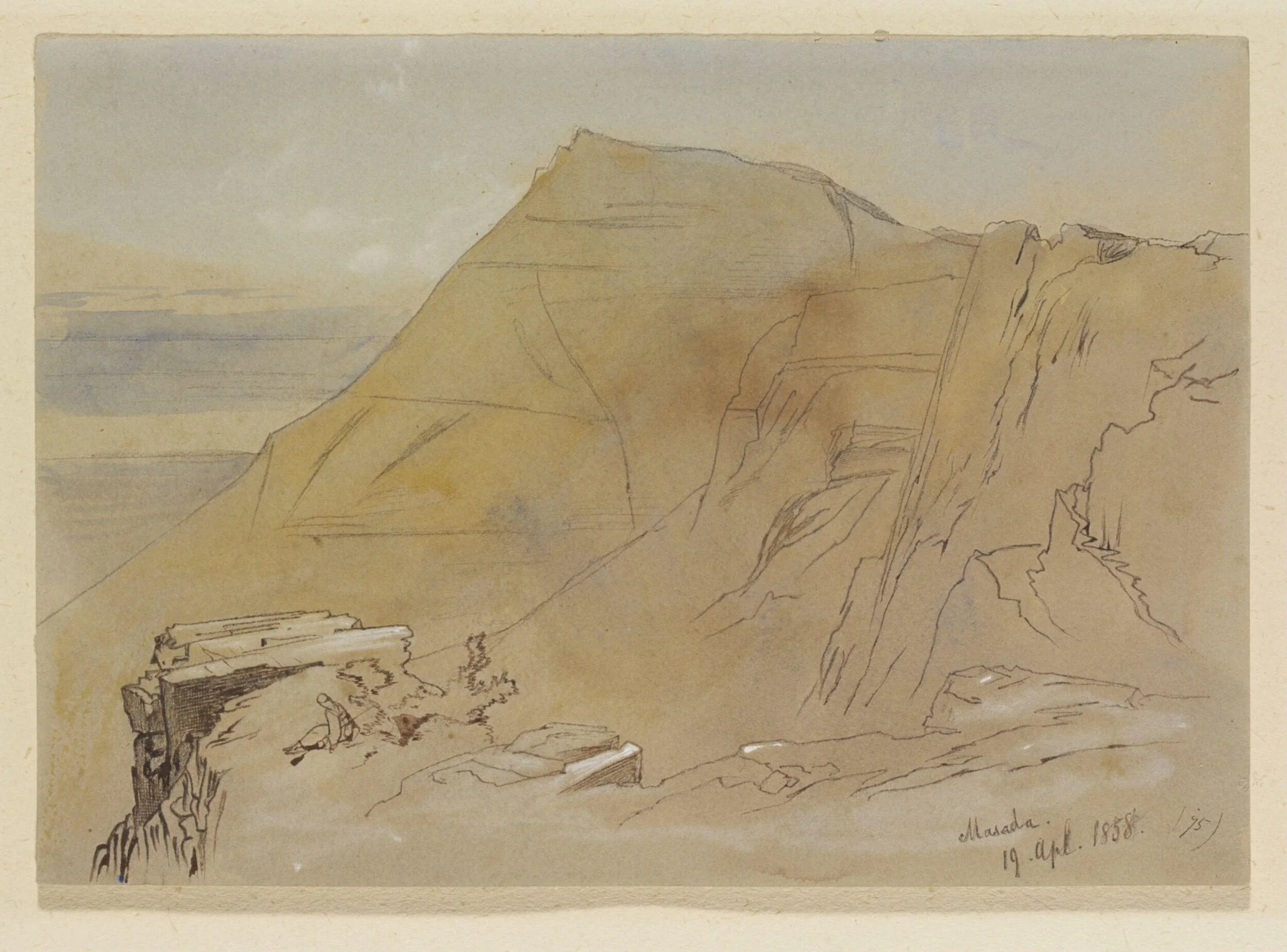 Masada, detail