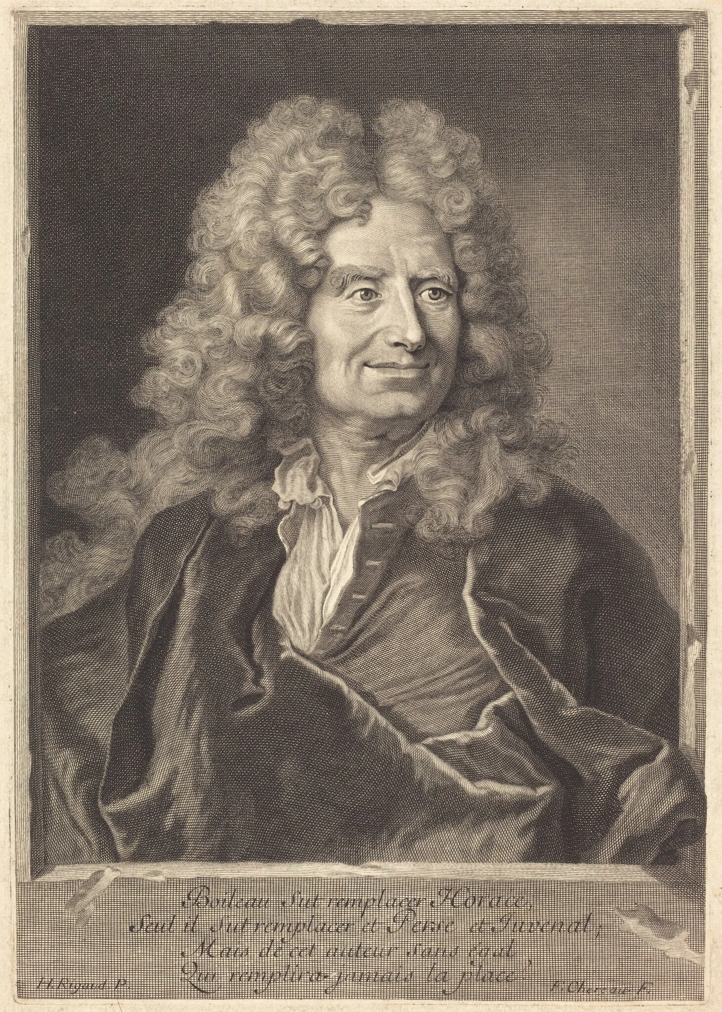 Nicholas Boileau, detail