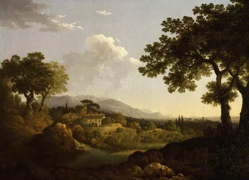 View near Naples, detail