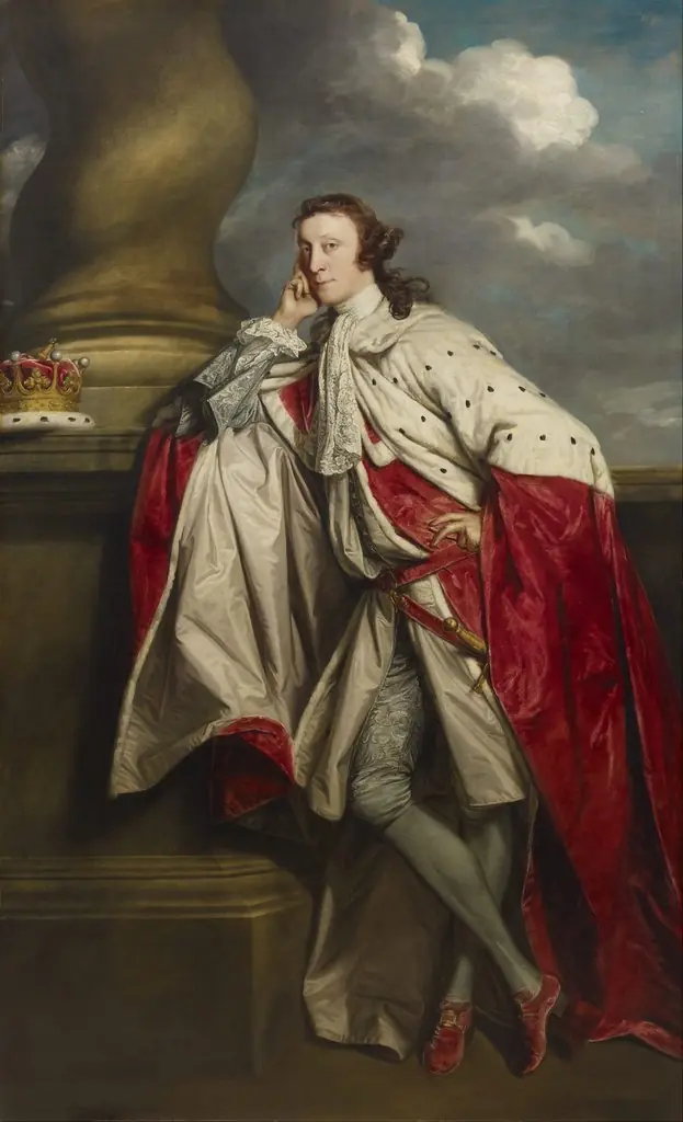 James Maitland, 7th Earl of Lauderdale, by Joshua Reynolds, oil, 1750