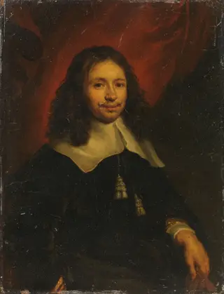 Dionijs Wijnands (1628-73). Amsterdam merchant, by Jan van Noordt, oil, 1664
