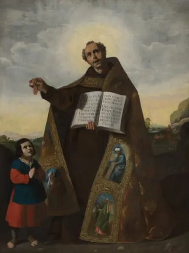 Saint Romanus of Antioch and Saint Barulas, by Francisco de Zurbarán, oil, 1638