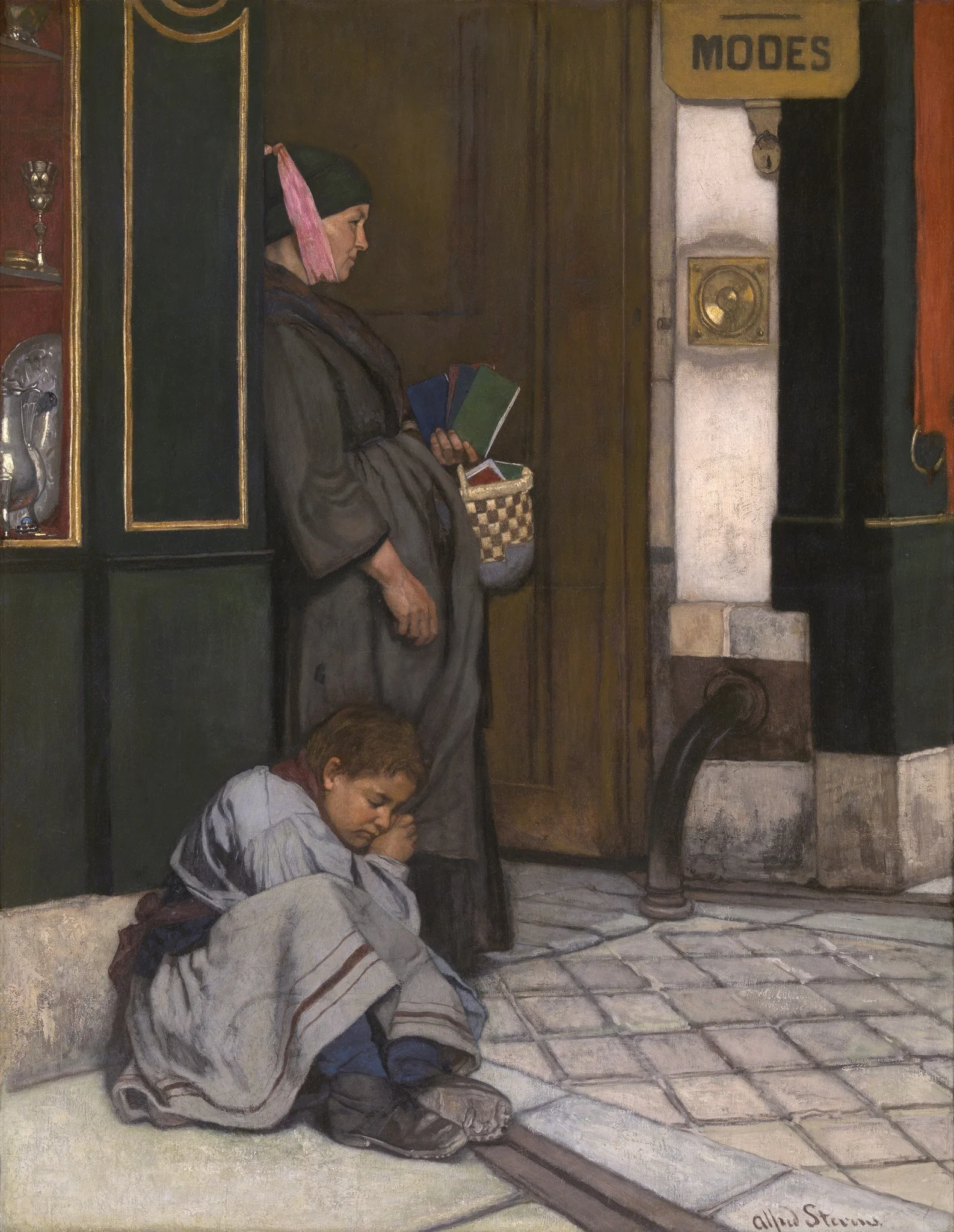 Begging Tolerated, detail