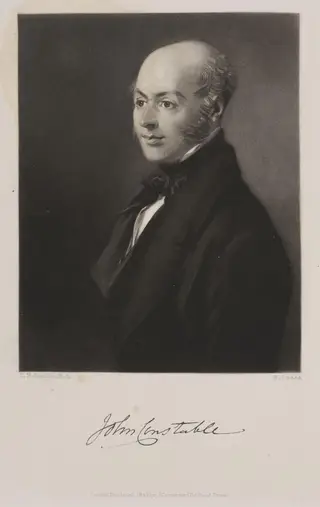 John Constable, by Leslie, C.R., 1843