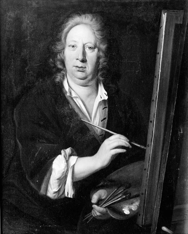 Portrait of the Painter Franz Werner von Tamm, detail