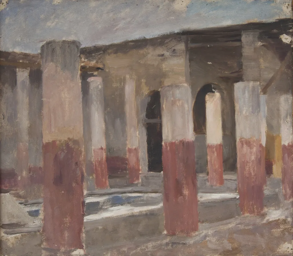 Pompeii, by Jan Ciągliński, unspecified, 1896