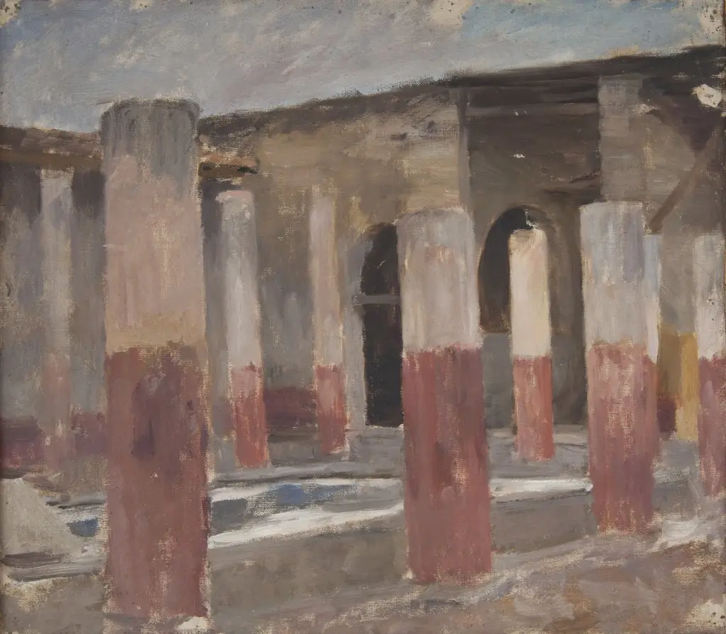 Pompeii, by Jan Ciągliński, unspecified, 1896