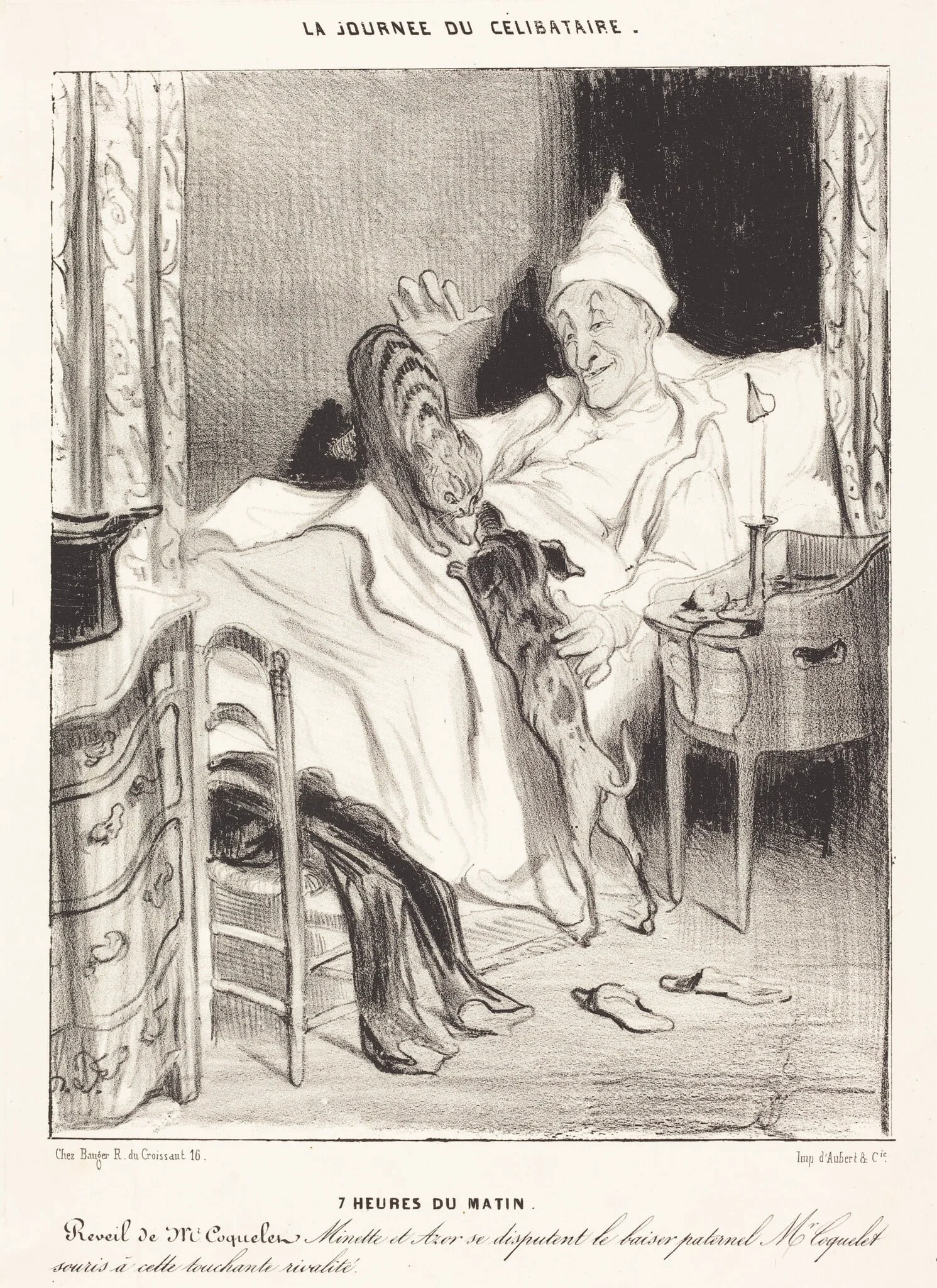 7 heures du matin, detail