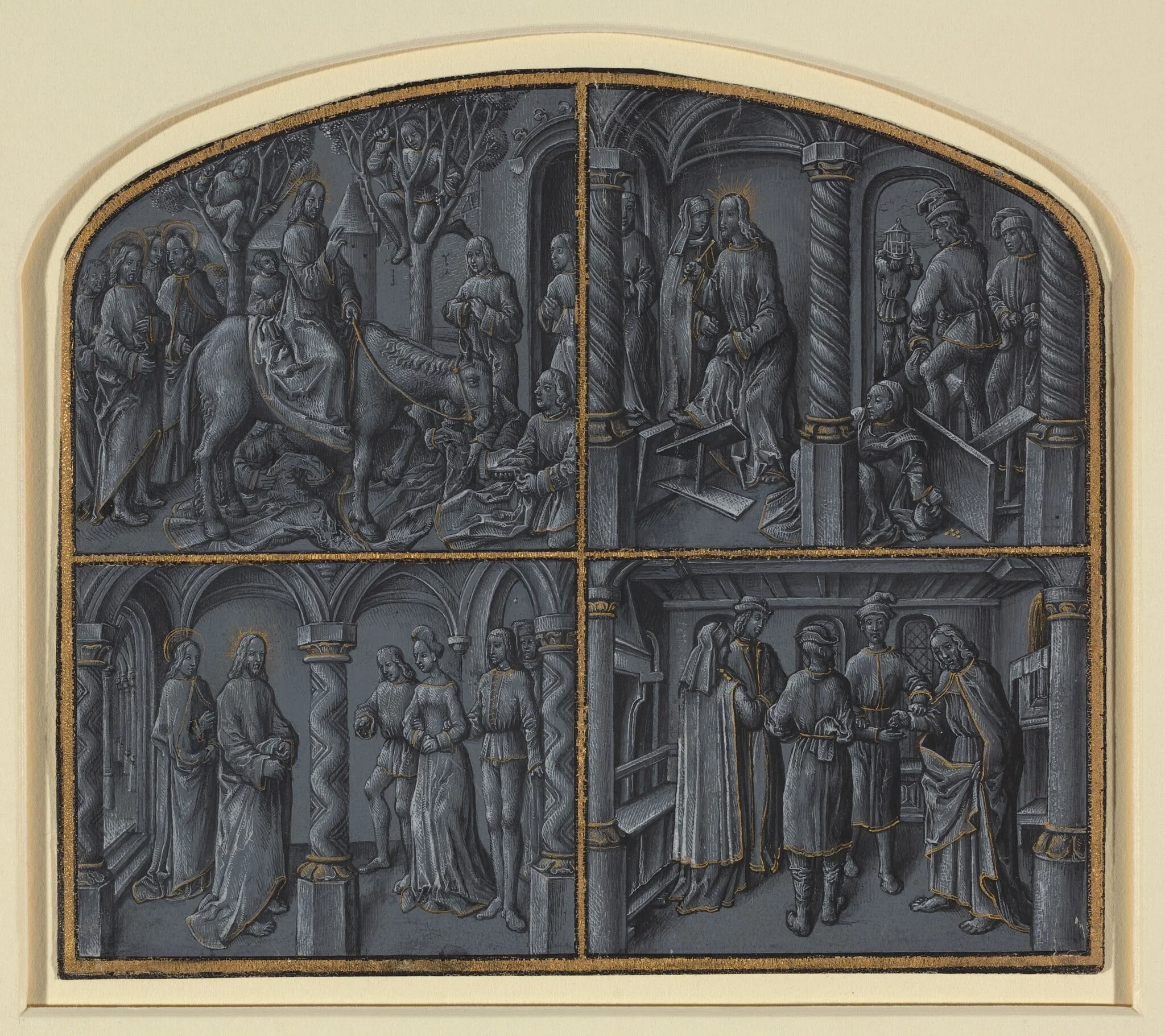 Four Scenes from the Life of Christ, detail