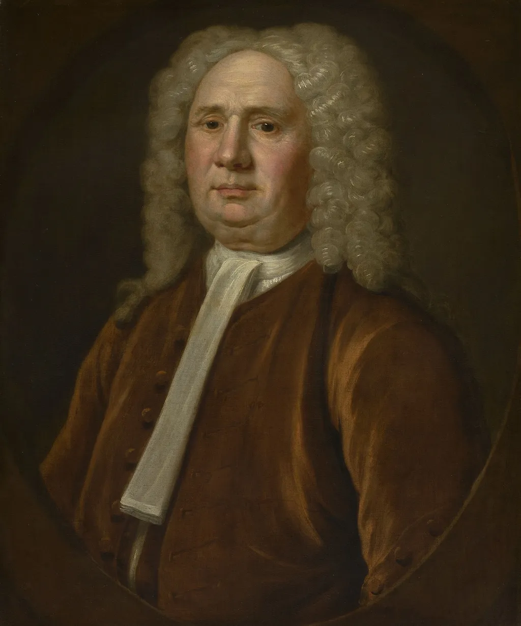 Captain John Garish, by John Smibert, oil, 1737