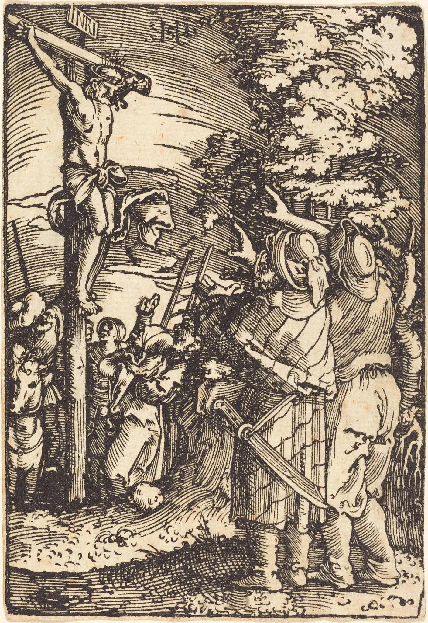 Christ on the Cross, detail