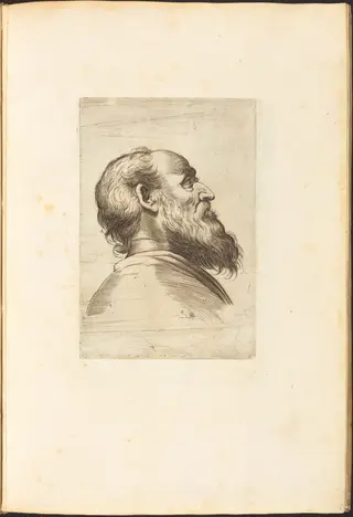 Print from Drawing Book, by Luca Ciamberlano, ink, 1615