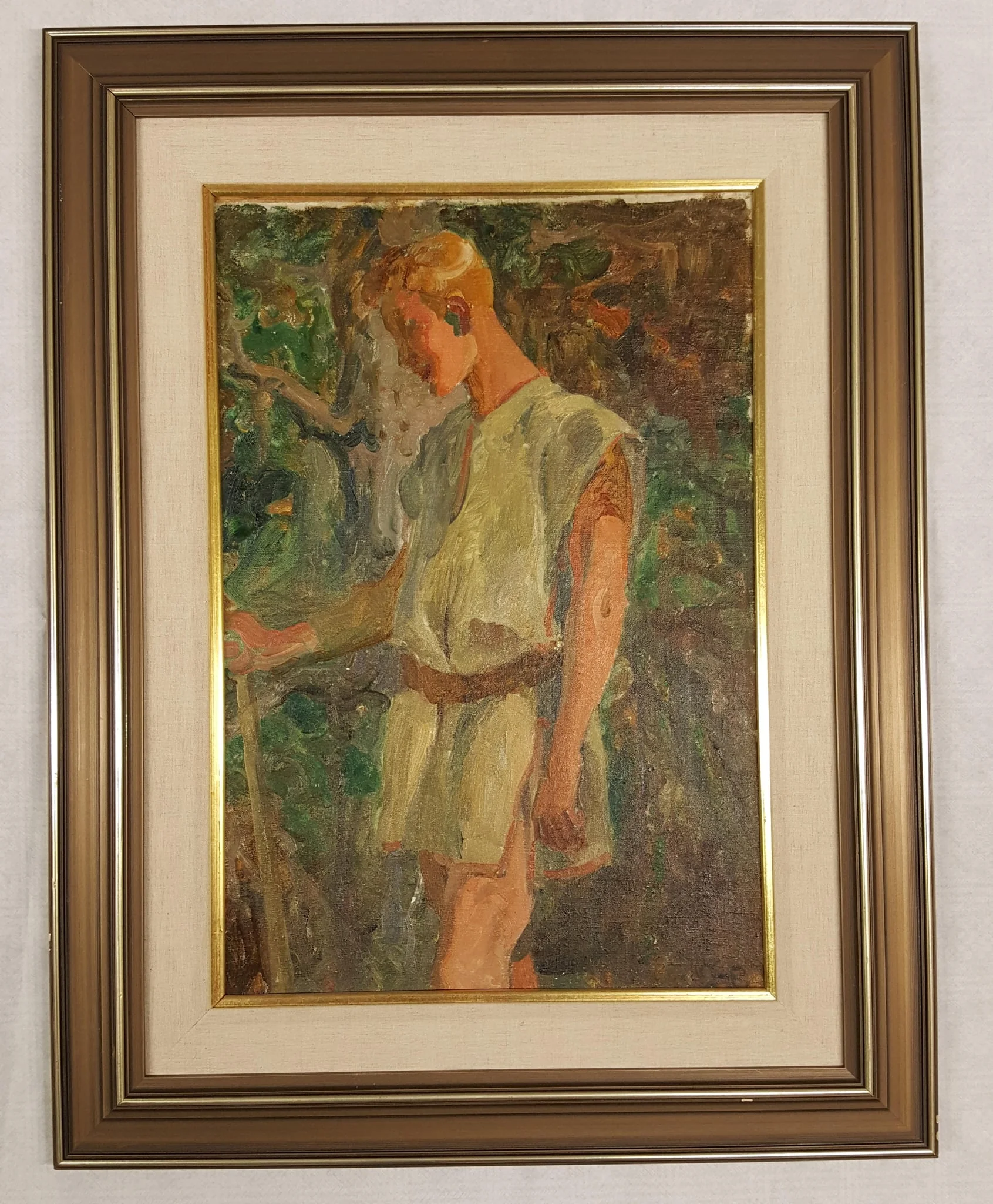 Nuorukainen (Antti Aho), detail
