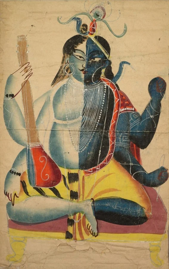 Hari-Hara, detail