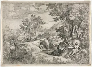 The Penitent Magdalen, by Giovanni Francesco Grimaldi, 1650