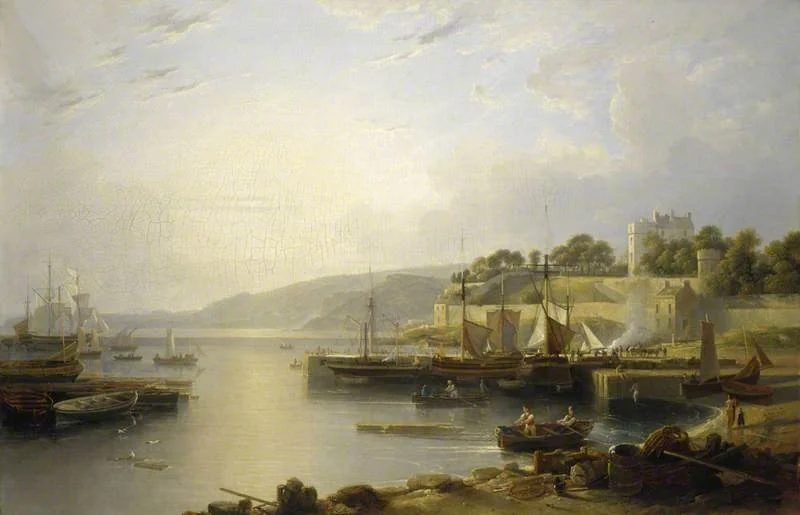 A View of Burntisland, detail
