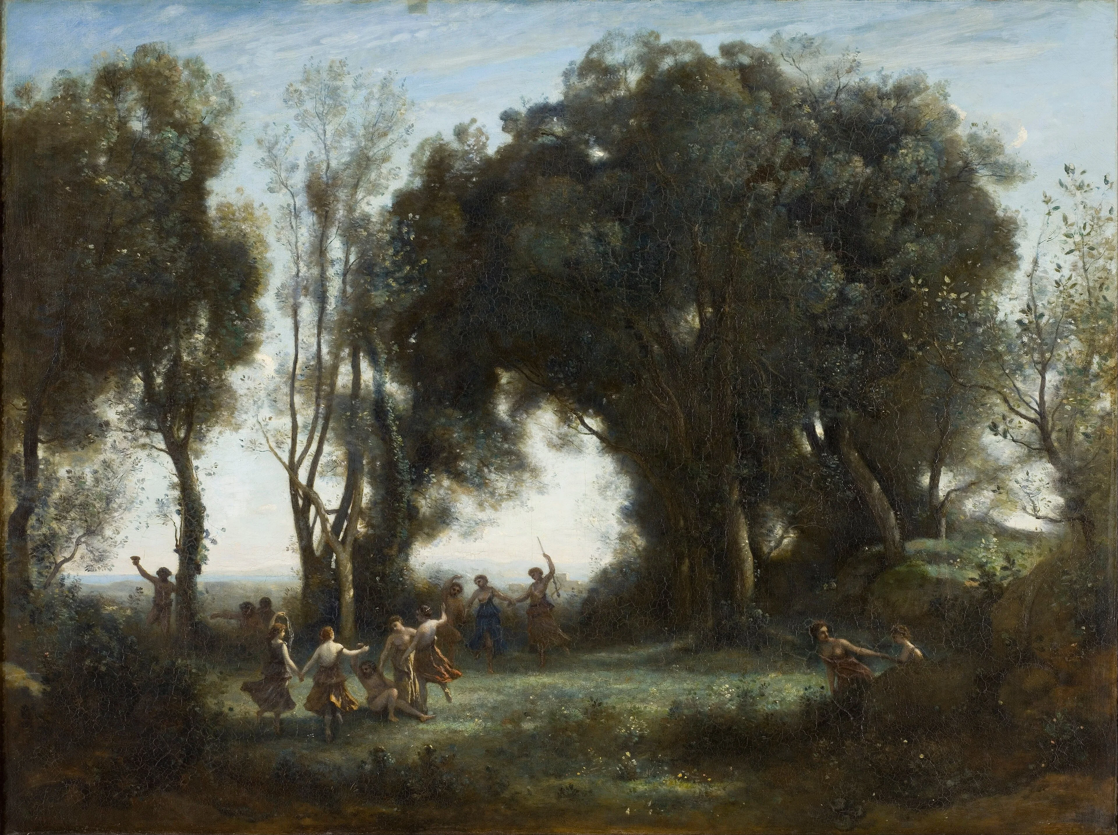 Morning. Dance of the Nymphs, detail