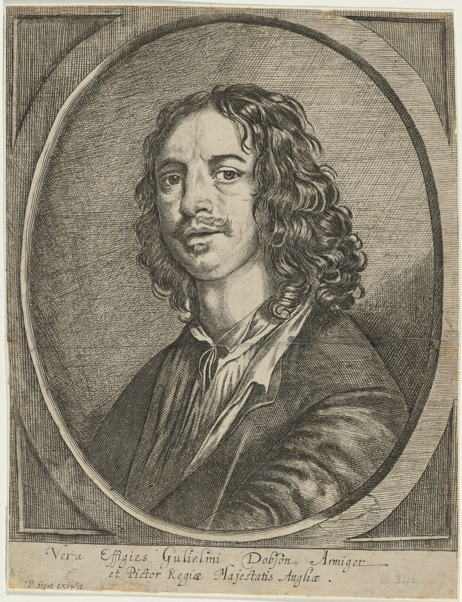 William Dobson, Portrait Painter, detail