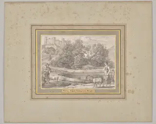 Tuesday. Bergveste Salzburg from the Midday Side, by Ferdinand Olivier, 1820
