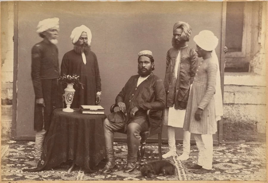 Ramkishore Singh, Rewa (recto, top), detail