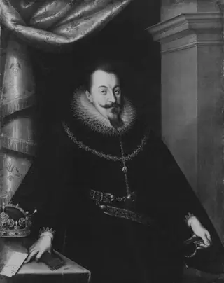 Bildnis des Königs Sigismund III. Vara von Polen und Schweden, by Joseph Heintz the Elder, oil, 1605