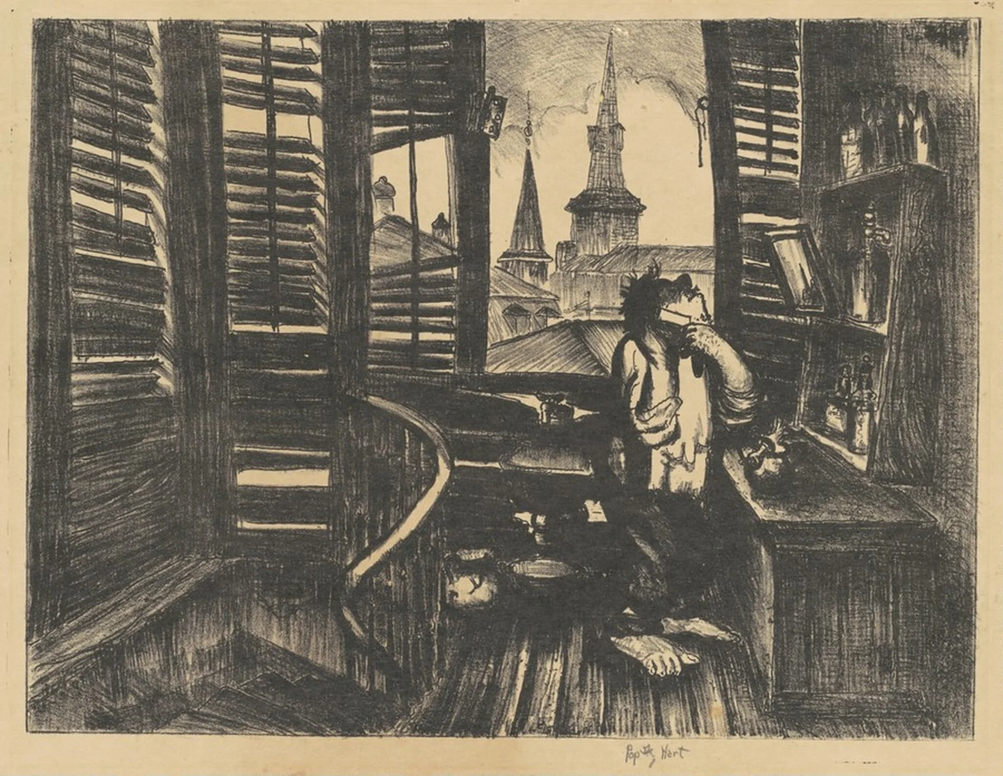 Springtime, New Orleans, detail