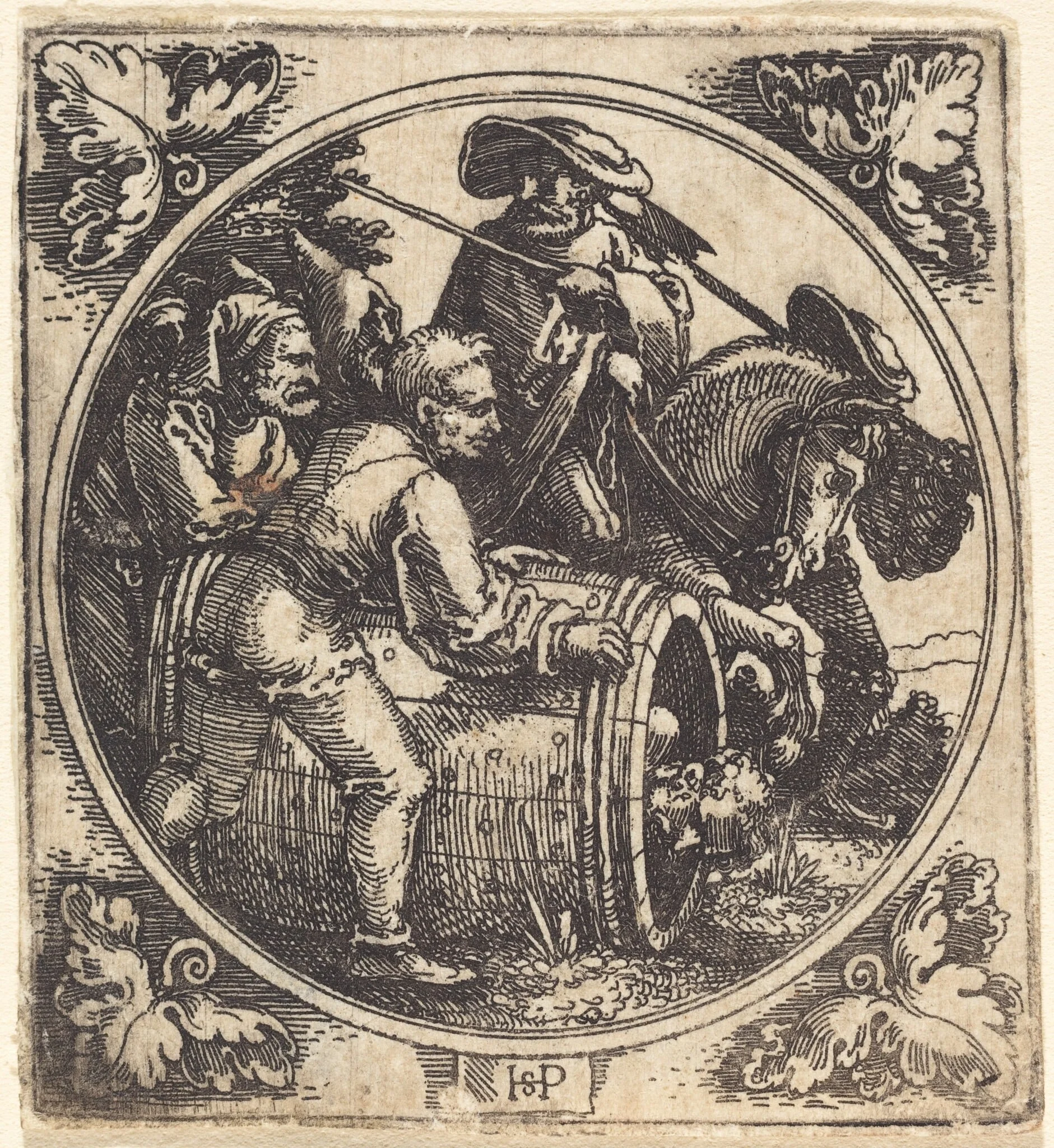 The Death of Regulus, detail