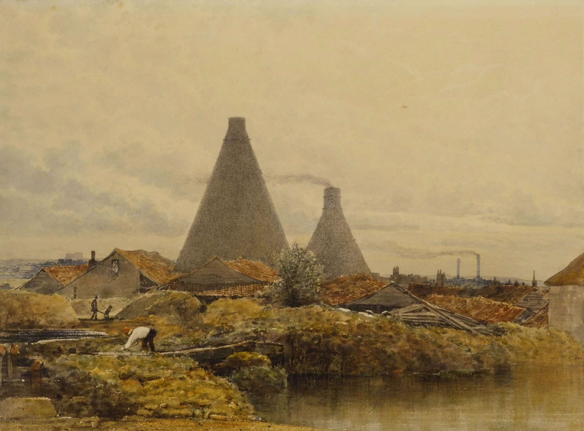 Tile Kilns, detail