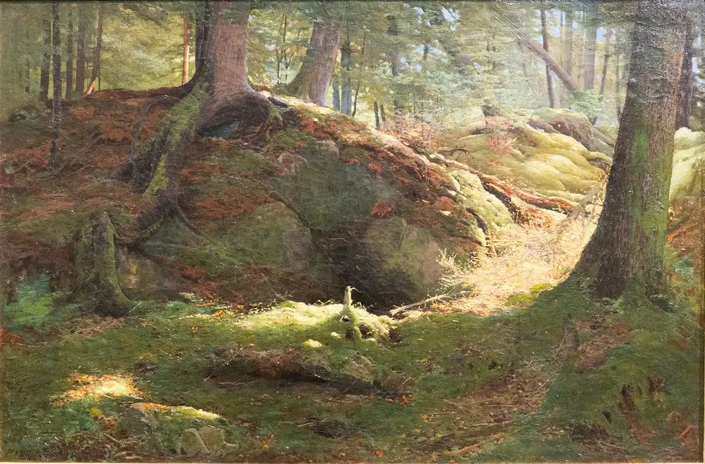 Deep in the Woods, by Aaron Allan Edson