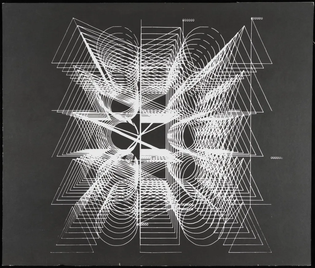 Untitled, by Aaron Marcus, 1964