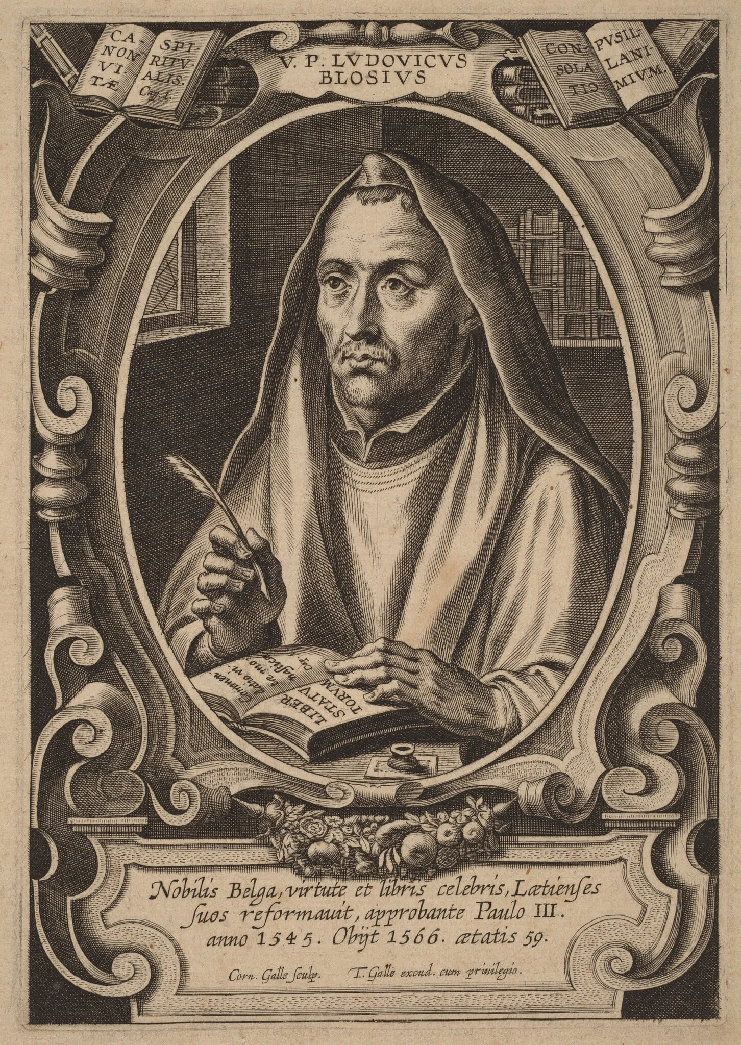 Louis de Blois, detail