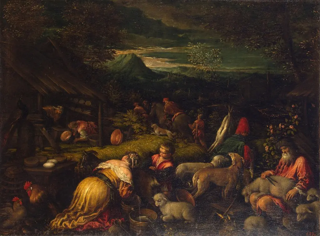 Autumn, by Francesco Bassano the Younger, oil, 1593
