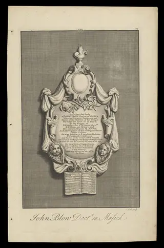 H Beard Print Collection, by Benjamin Cole, 1708