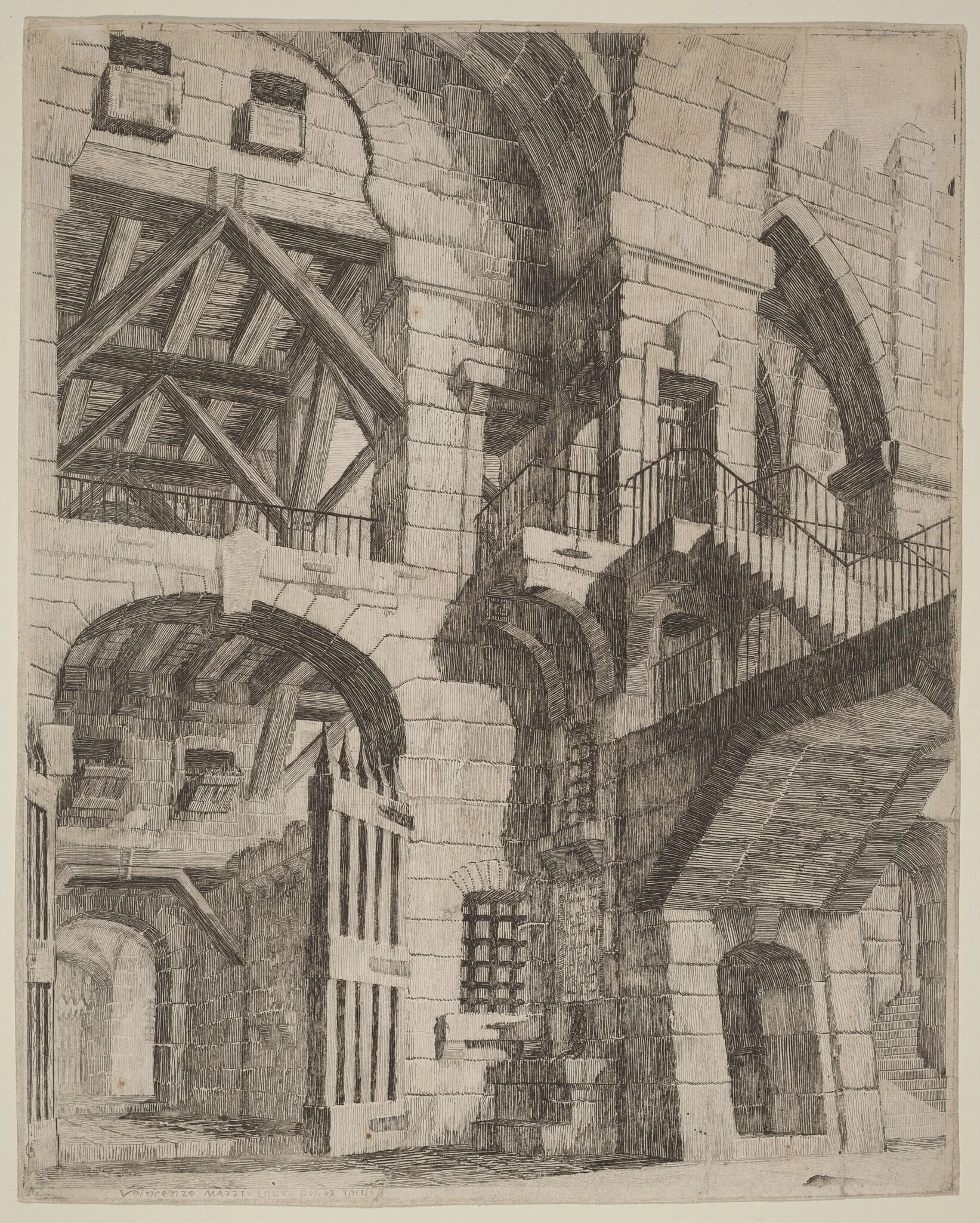 An Imaginary Prison, detail