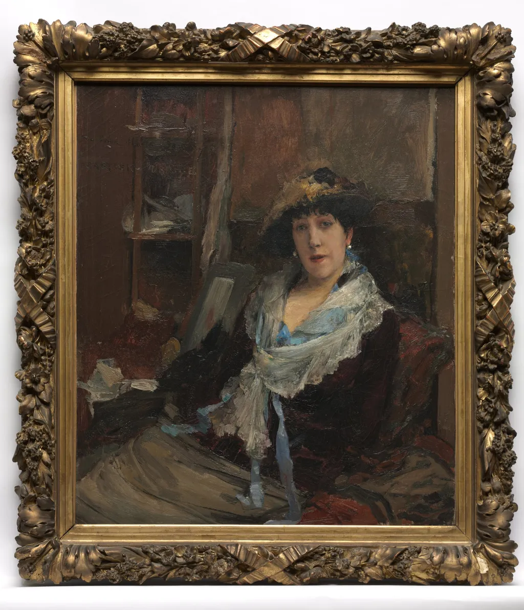 Marie Samary of the Odéon Theater, by Jules Bastien-Lepage, unspecified, 1881