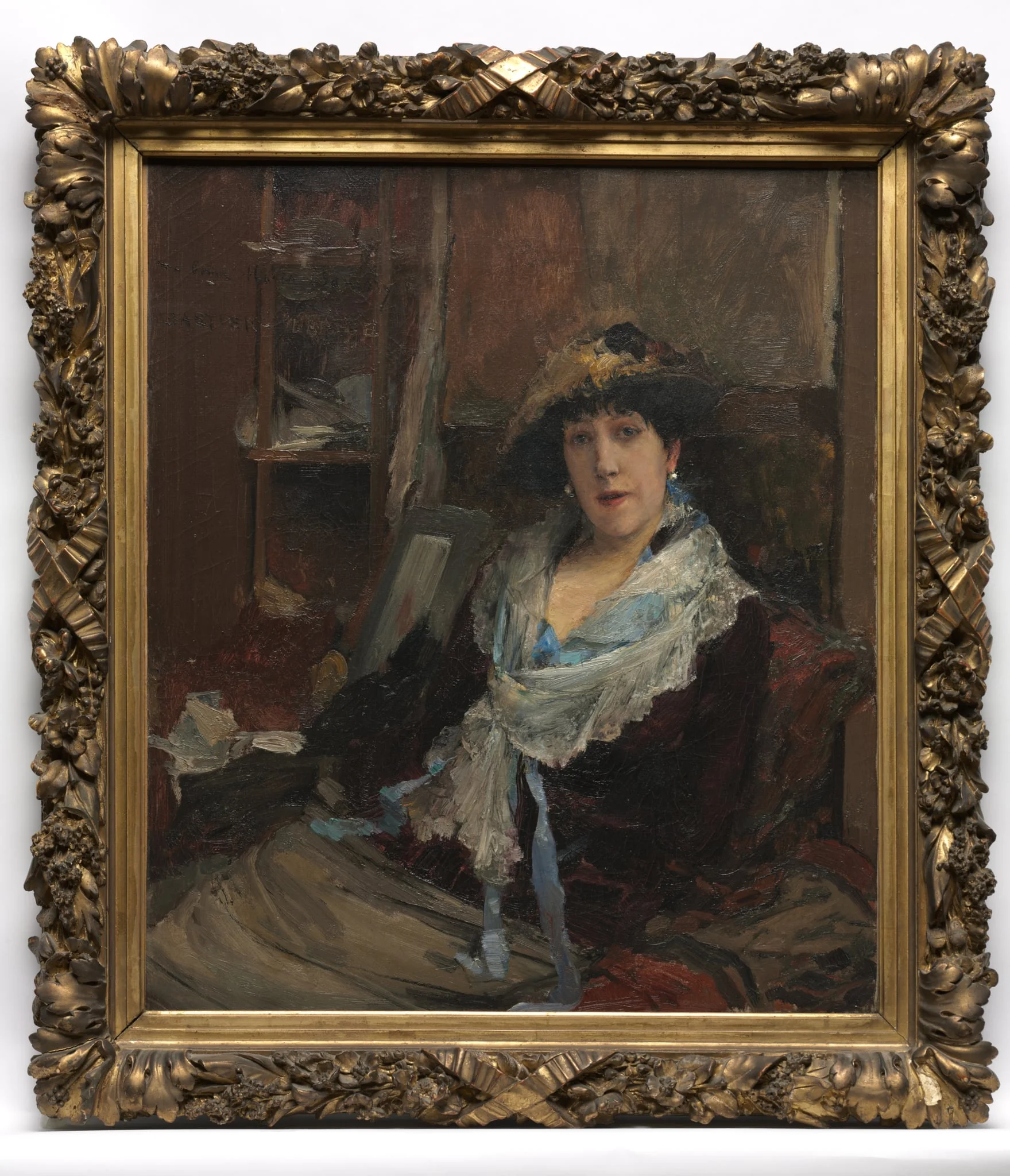 Marie Samary of the Odéon Theater, detail