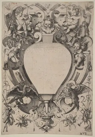 Air, by Jost Amman, ink, 1568