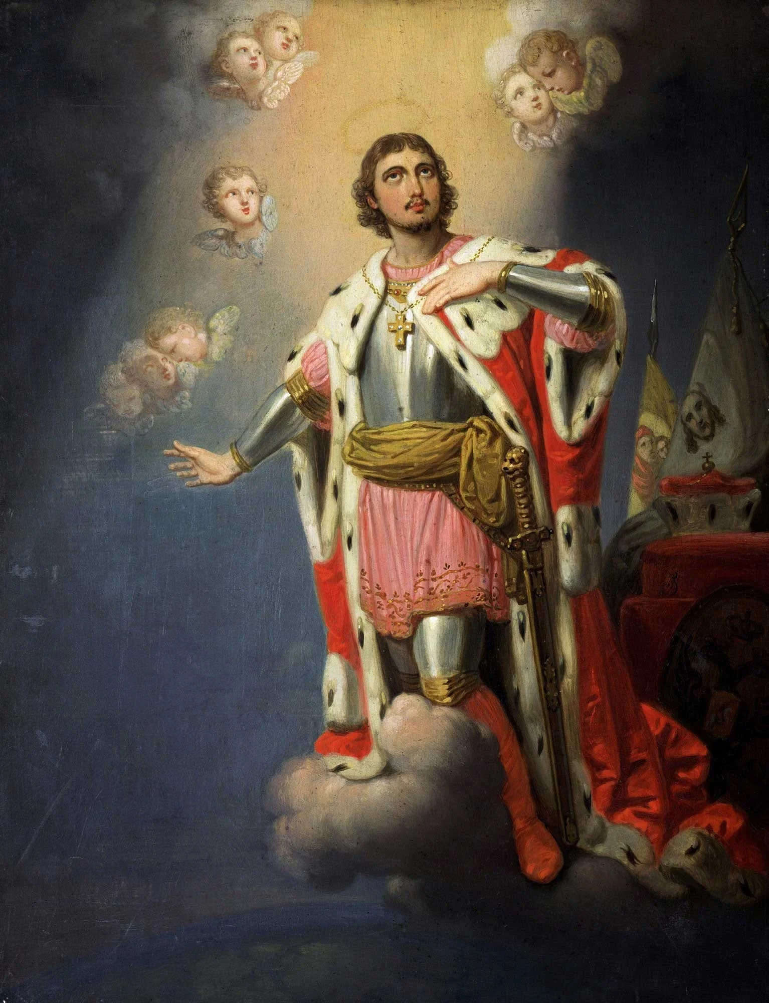 Alexander Nevsky, detail