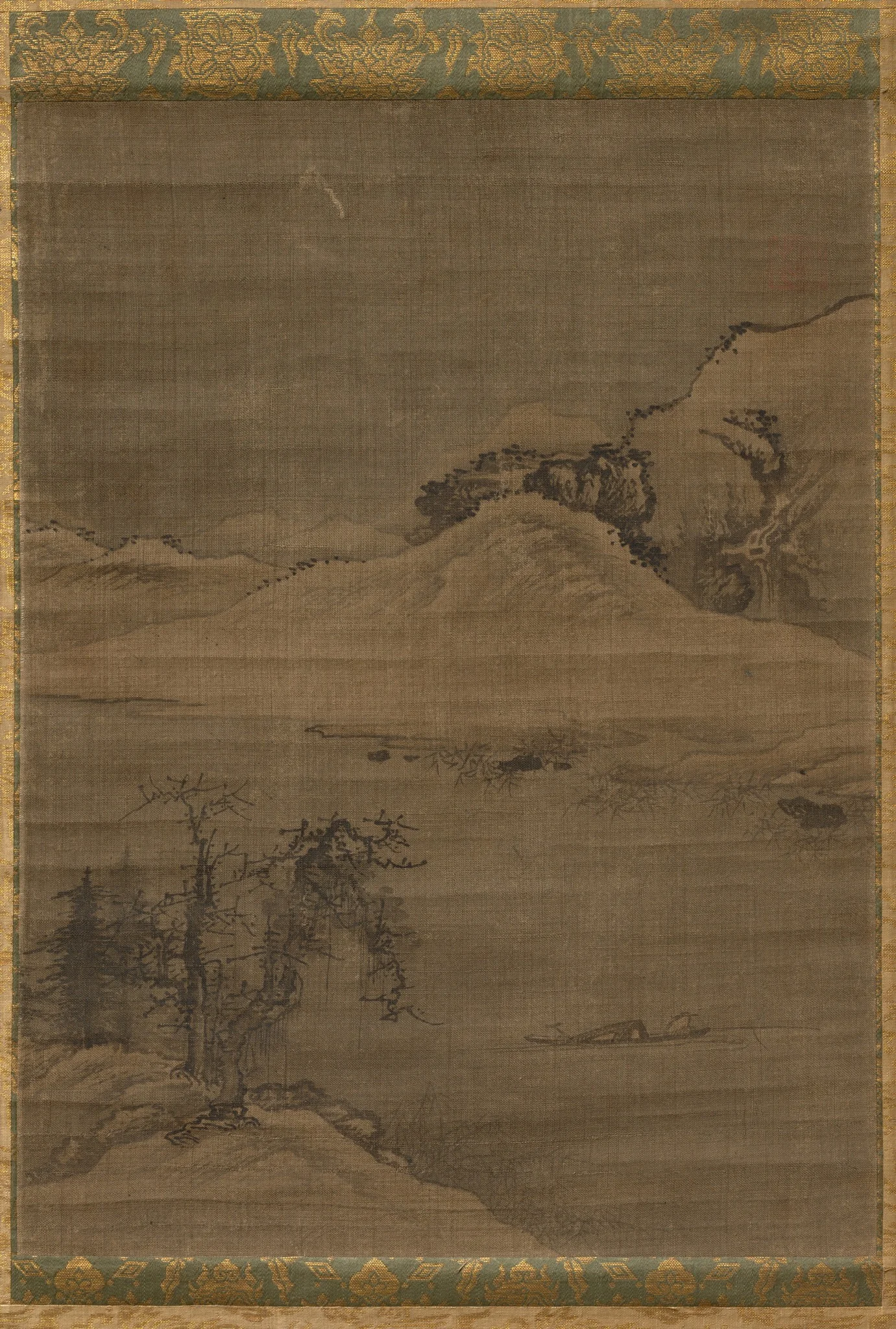Landscape with Fishermen, detail