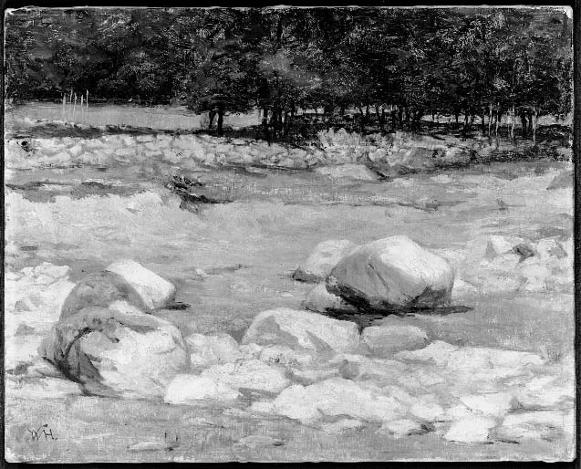 Study of Rocks, North Easton, detail