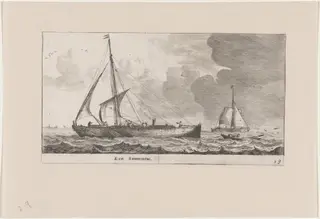 A Samoureus, by Nooms, called Zeeman, Reinier, ink, 1653