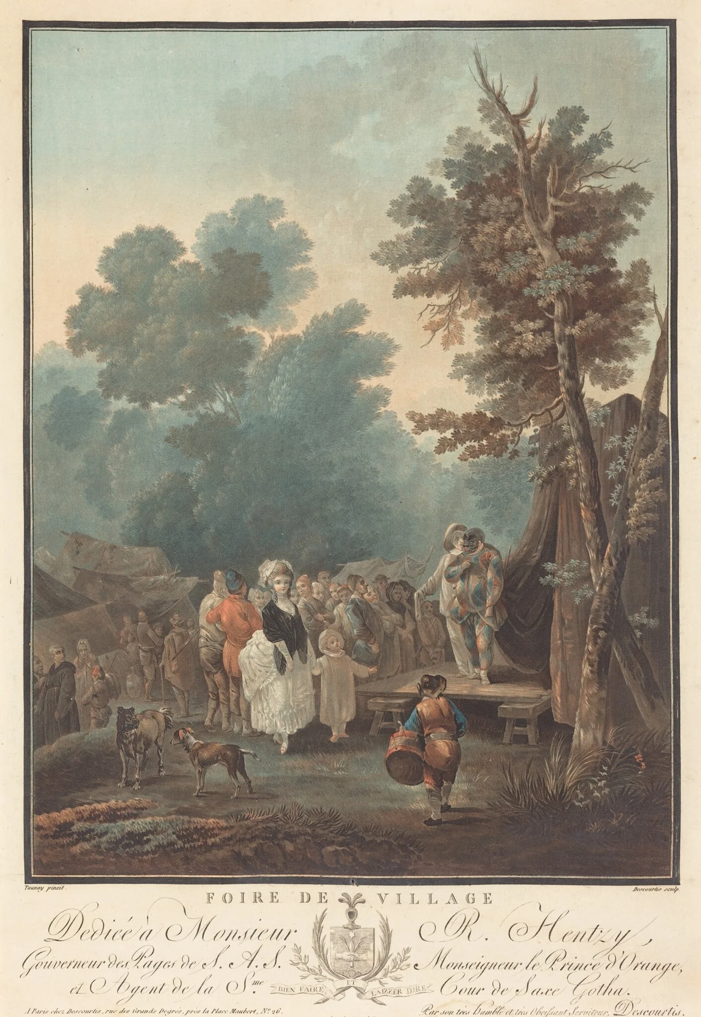 Foire de Village, detail