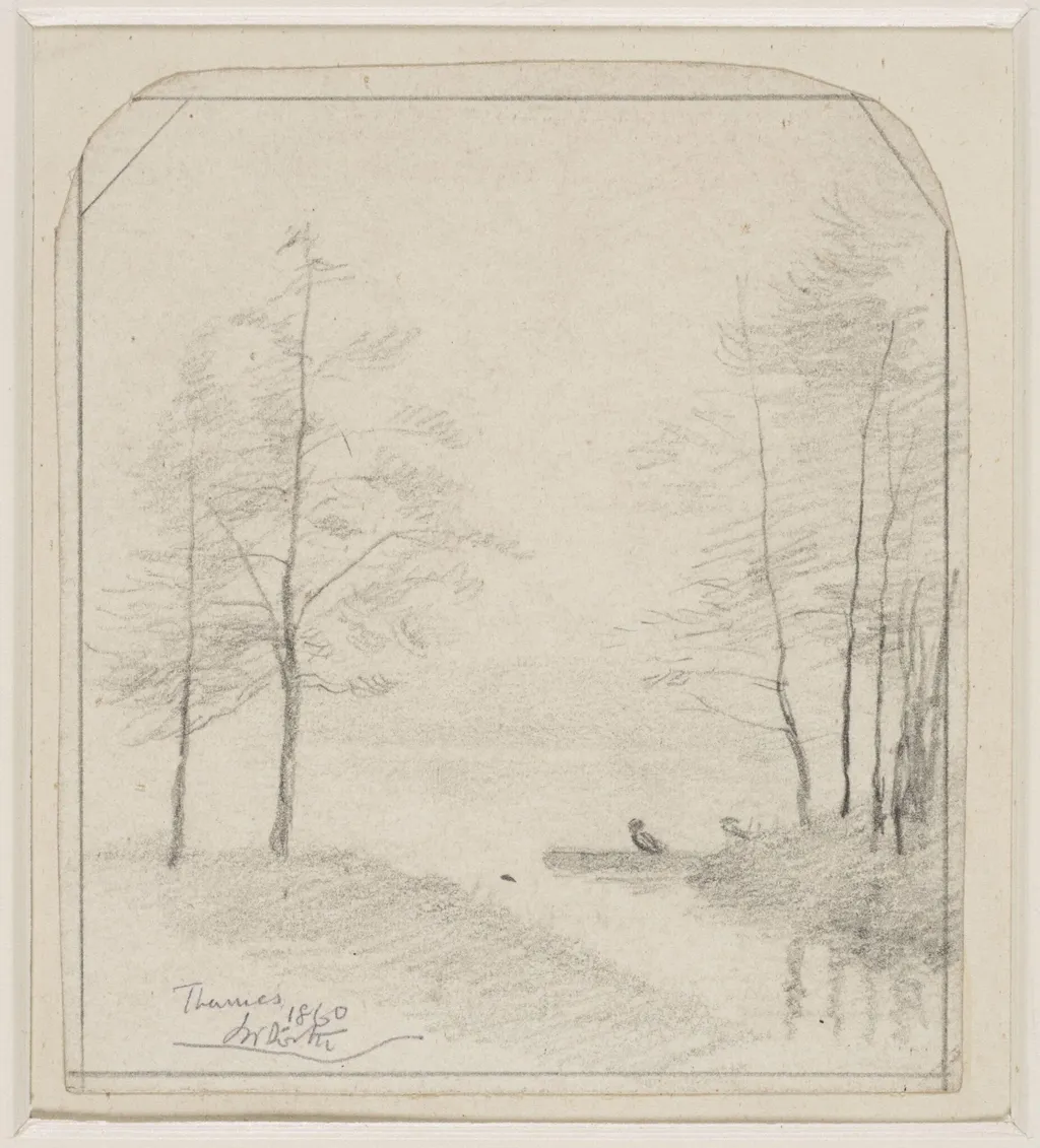 Bishop's Creek, Fulham., by John William North, 1860