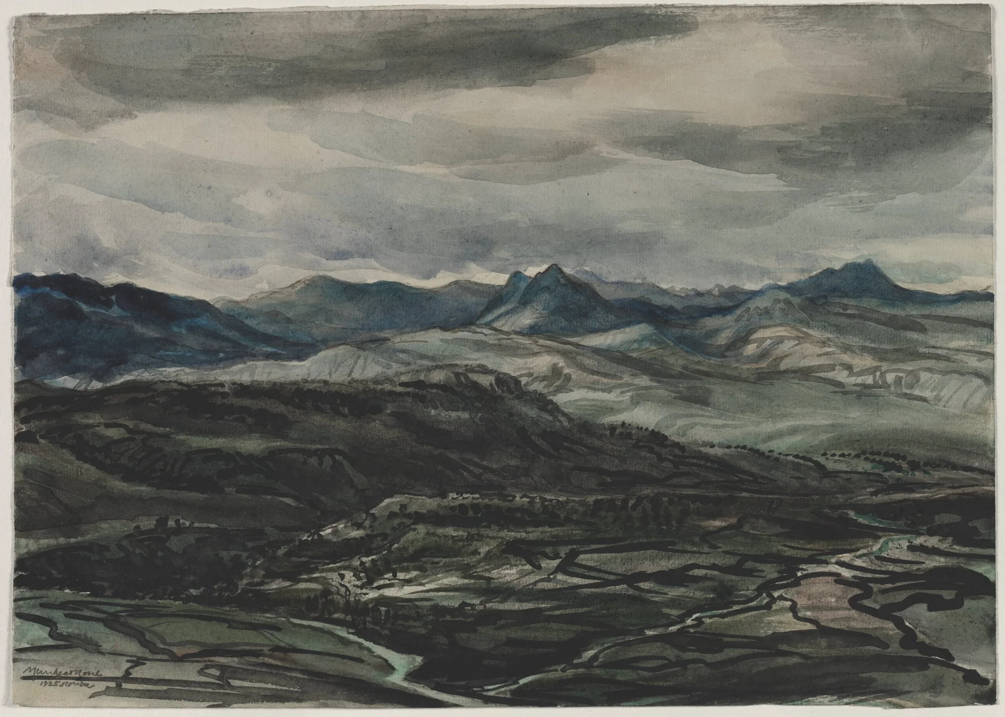 Storm Weather, Ronda, Spain, detail